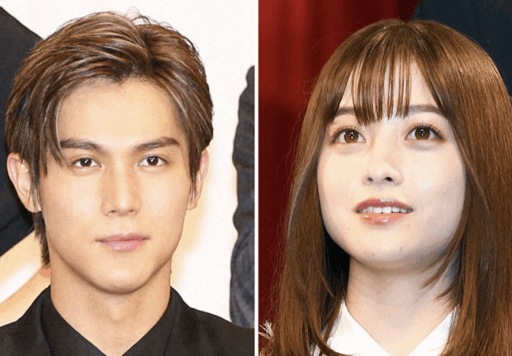 橋本環奈さんと中川大志さんの画像