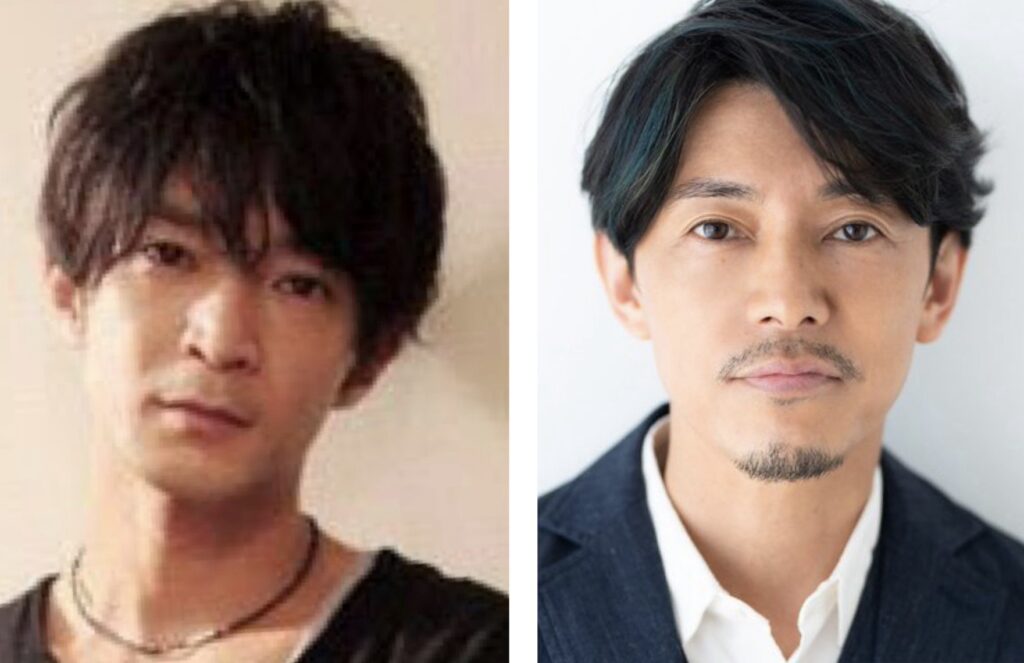 津田健次郎さんと藤木直人さんの似てる画像
