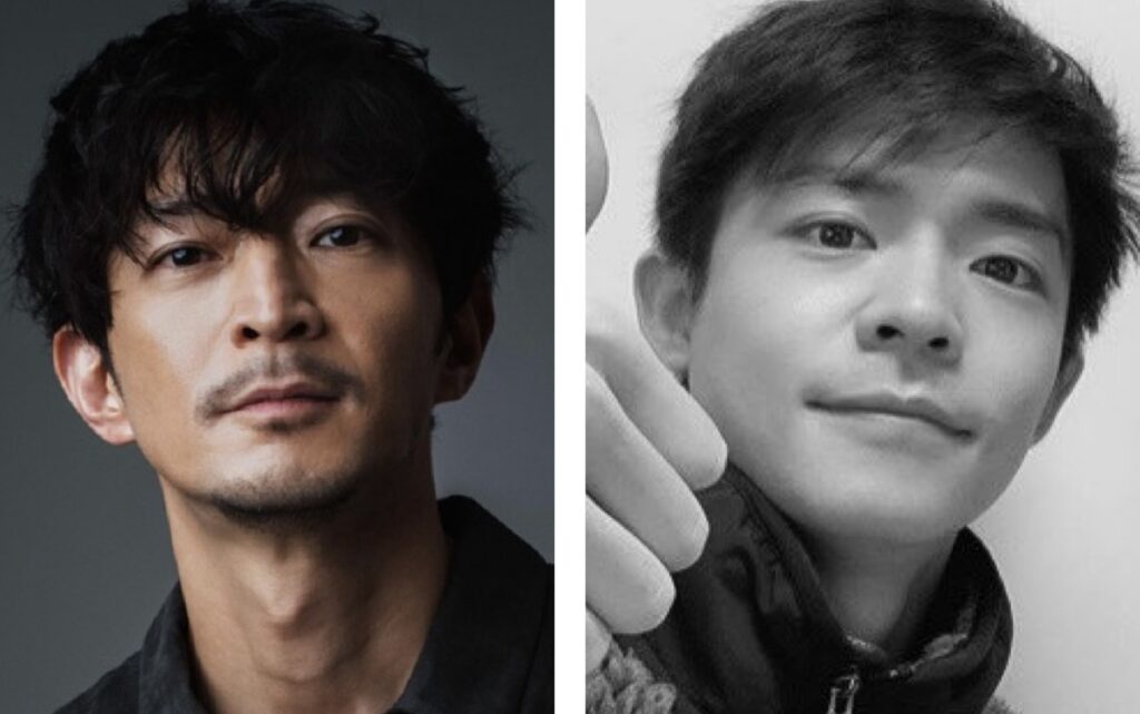 津田健次郎さんと岸優太さんの似てる画像